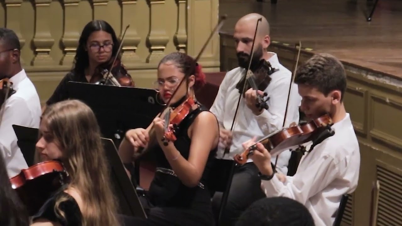 Sinfonia nº 104 - Adagio-Allegro (Haydn) • Academia Juvenil da Orquestra Petrobras Sinfônica