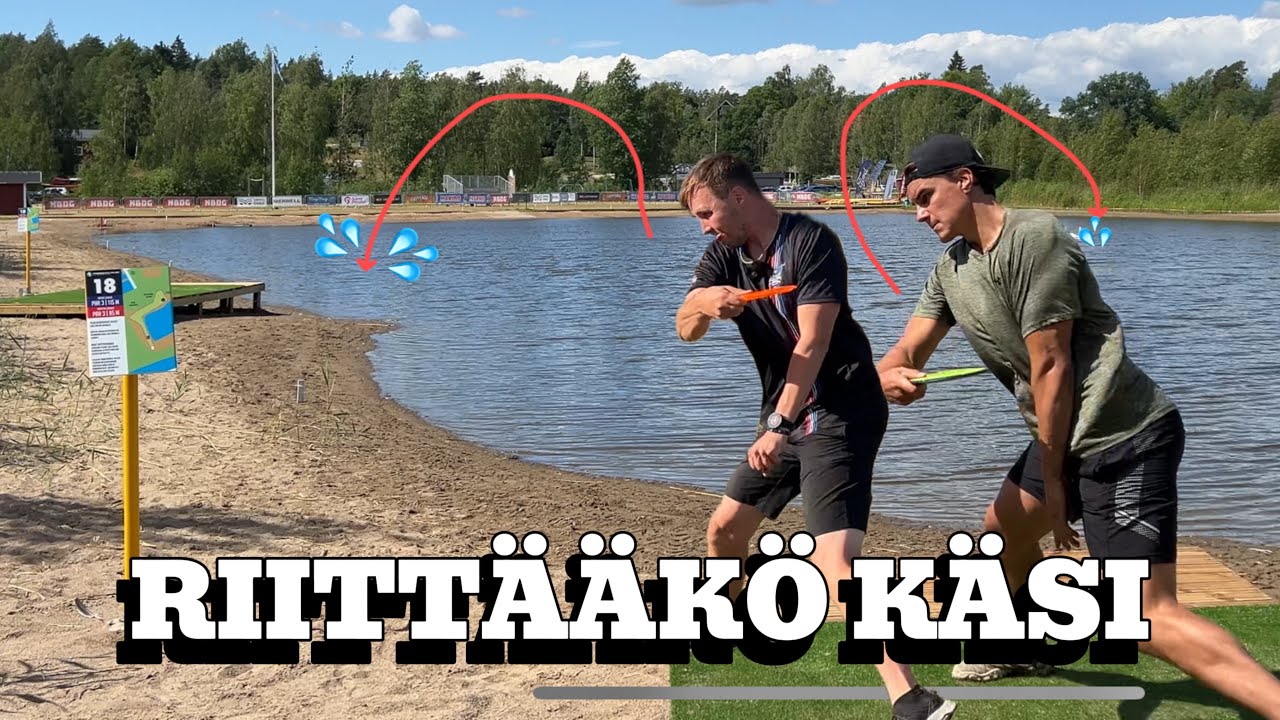 HAASTAVIN KISALAYOUT - SIBBE - Frisbeegolf SM Vlog Part 2