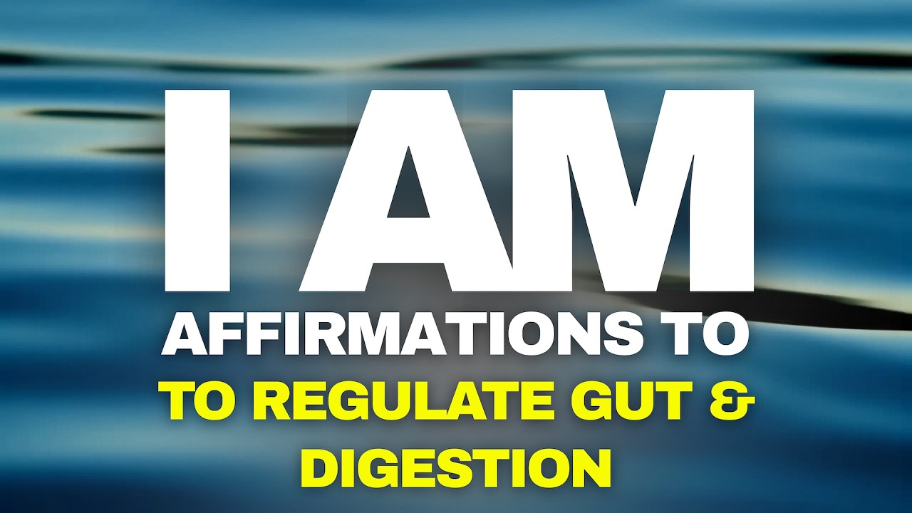 Избавьтесь от тревожности и вздутия живота ПРЯМО СЕЙЧАС || Аффирмации «Я ЕСМЬ» для кишечника и пи...