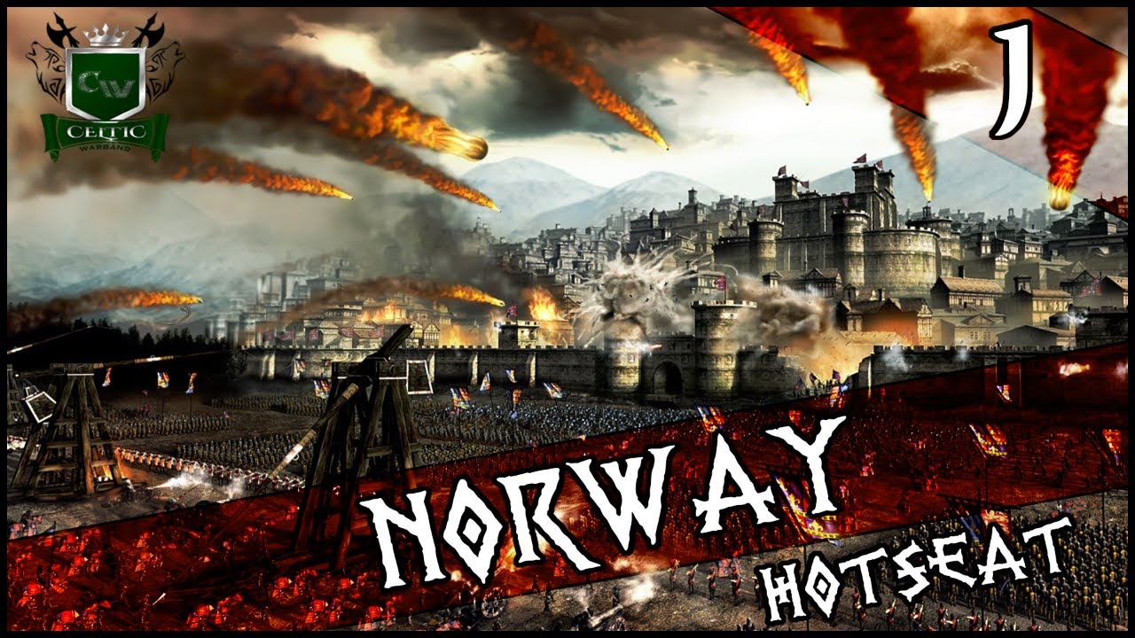 THE VIKINGS HAVE COME! Medieval II Teutonic Campaign - Norway (PART 1)