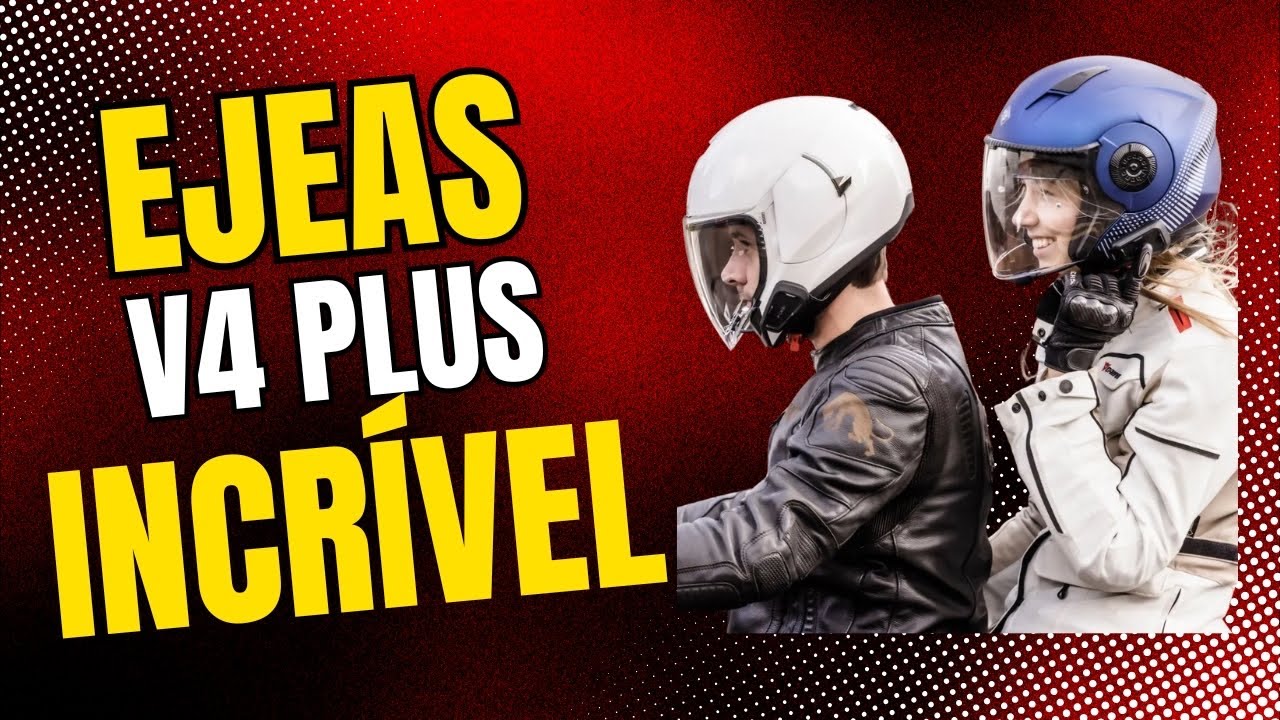 EJEAS V4 PLUS O Melhor Intercomunicador para Motos