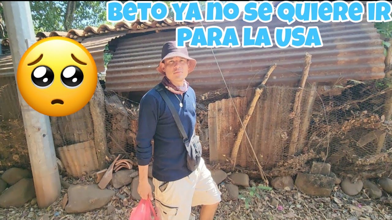 Beto muy triste 😥 por que ya se tiene que regresar y no quiere dejar al grupo 🥹🥹