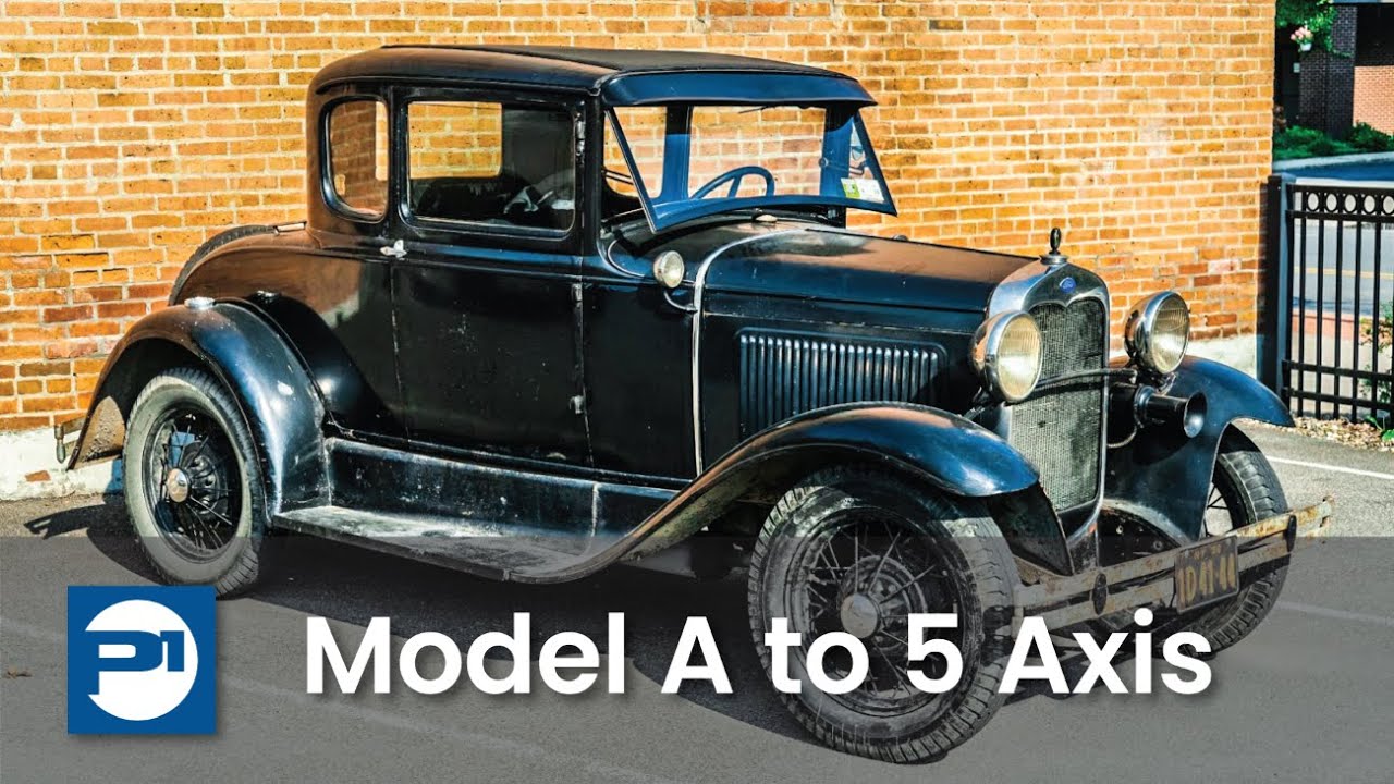 Model A Ford rebuilt by John Butler