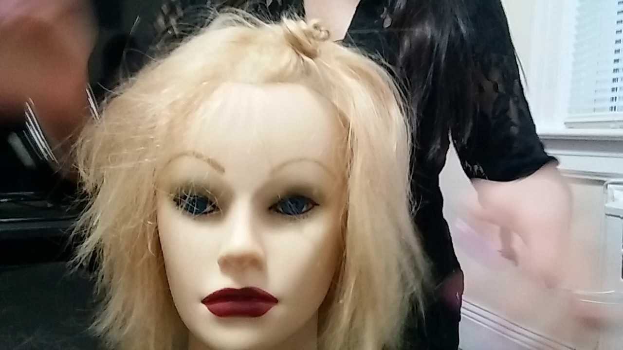 Asmr - brushing doll's hair & head massage