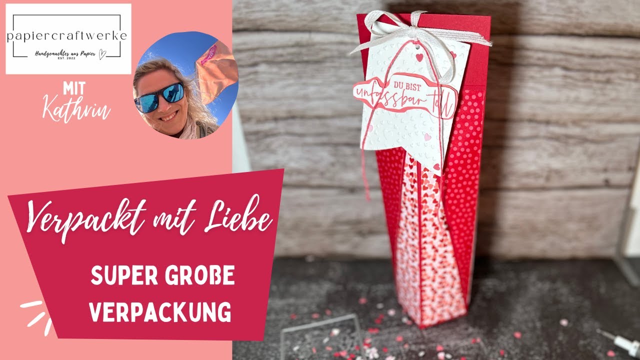 Verpackt mit Liebe und Stampin' Up! You Tube Hop im Team Gestempelt und Gestreift