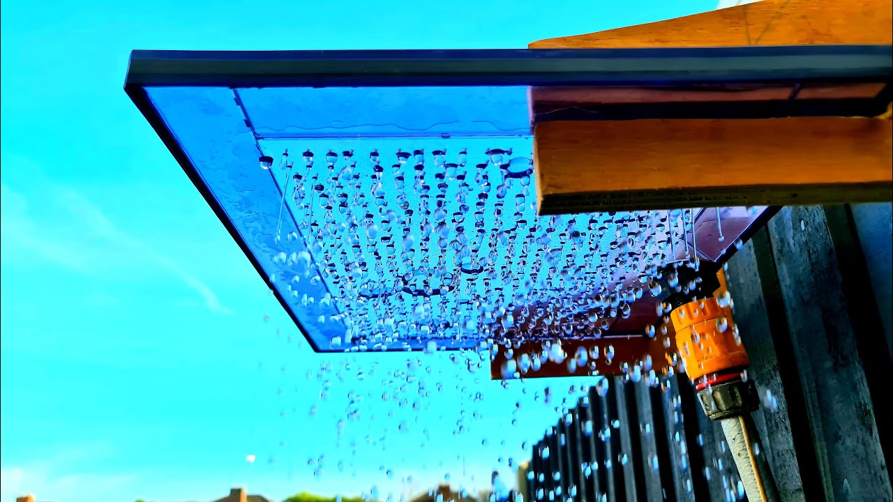 Make A PVC Rain Shower Head - Simple Hose Connection - Can Be Used Outside -plastic fabrication
