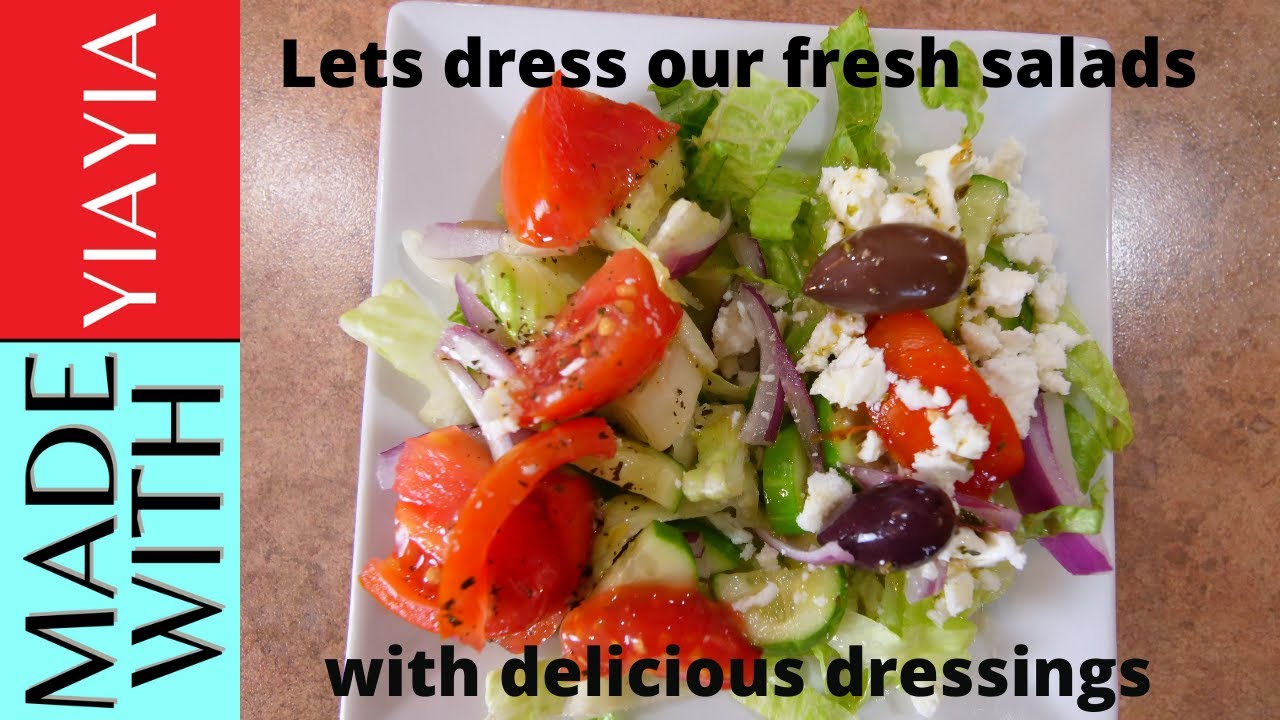 How to make fresh Salad Dressings