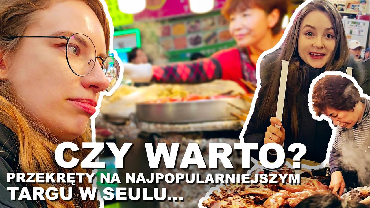 JEMY NA NAJPOPULARNIEJSZYM TARGU W SEULU... ALE CZY BYŁO WARTO? 🤨 Daily vlog z Beatą! 🥰