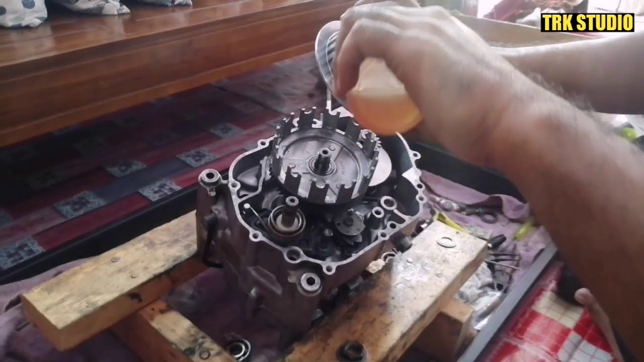 Suzuki RG Sport | Cara Pasang Clutch & Gear Shifter