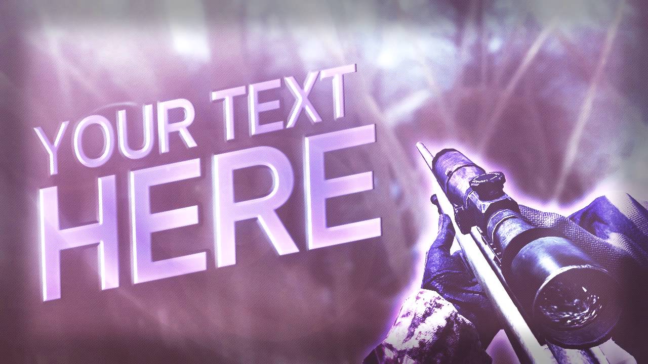 Free GFX: Call Of Duty Modern Warfare Remastered Thumbnail Template