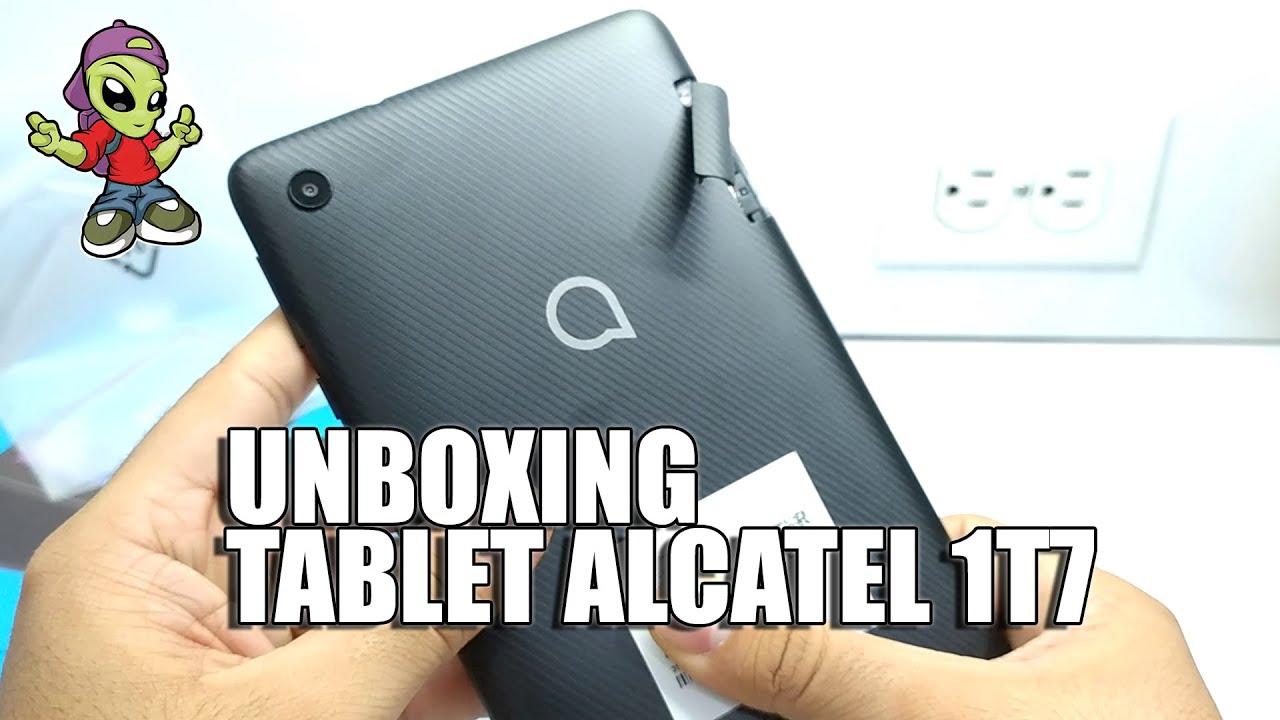 Unboxing tablet alcatel 1t7 en español