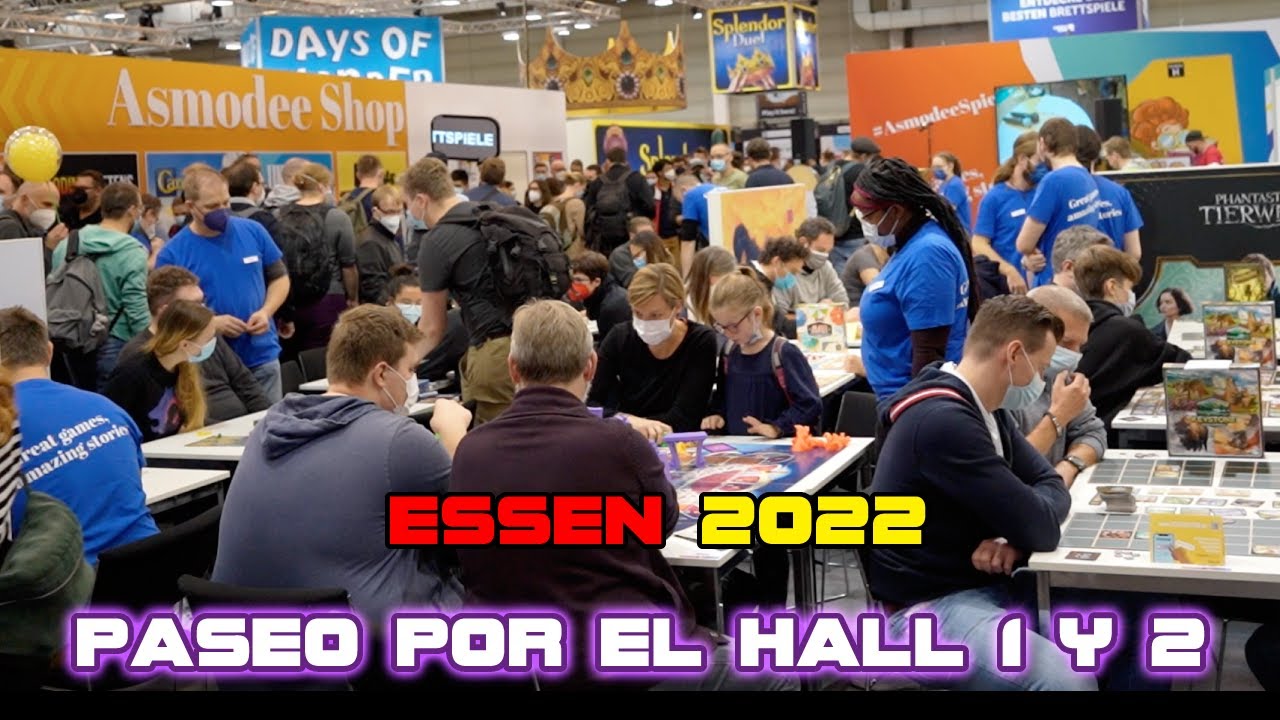 Essen 2022 - Paseo por el hall 1 y 2