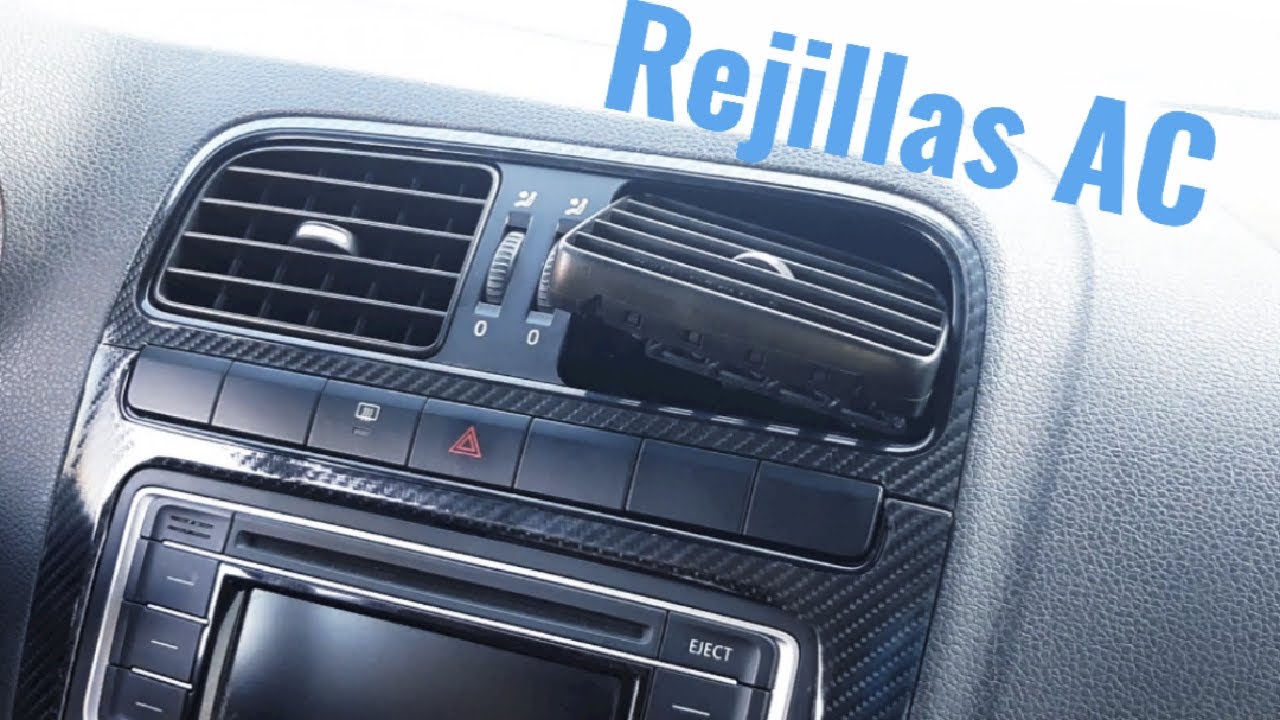 Como desmontar ventilas del Aire acondicionado para limpiarlas de un VW Vento | Armando Carros
