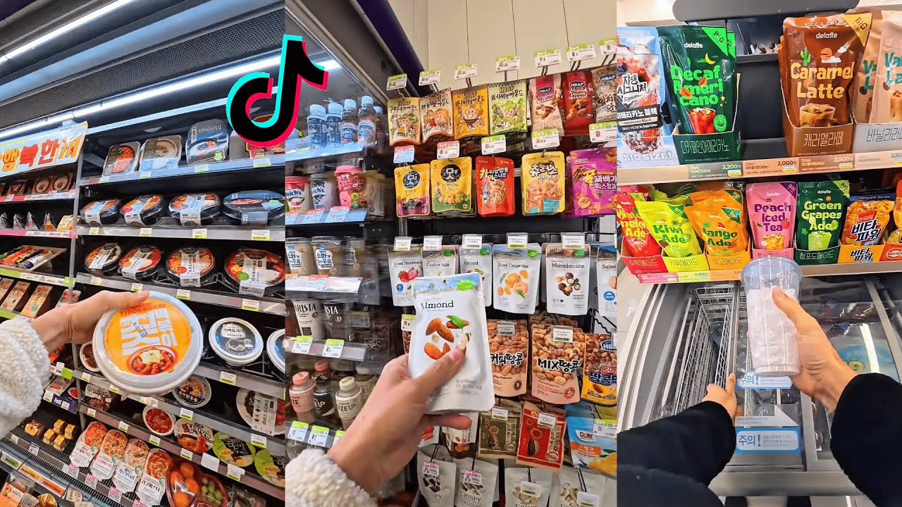 Ultimate Korean Convenience Store TikTok Compilation 🇰🇷🍜 | Viral Snacks, Ramen & Late Night Vibes