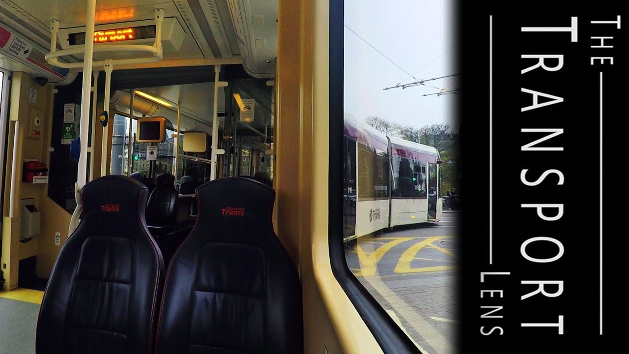 Edinburgh Tram Ride, May 2018