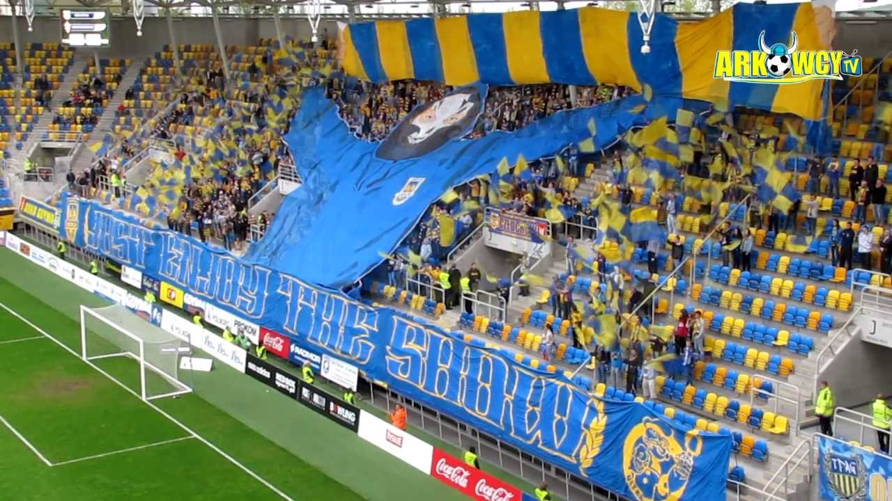 Spotkanie na Górce / ARKA GDYNIA - Okocimski Brzesko relacja z trybun ArkowcyTV
