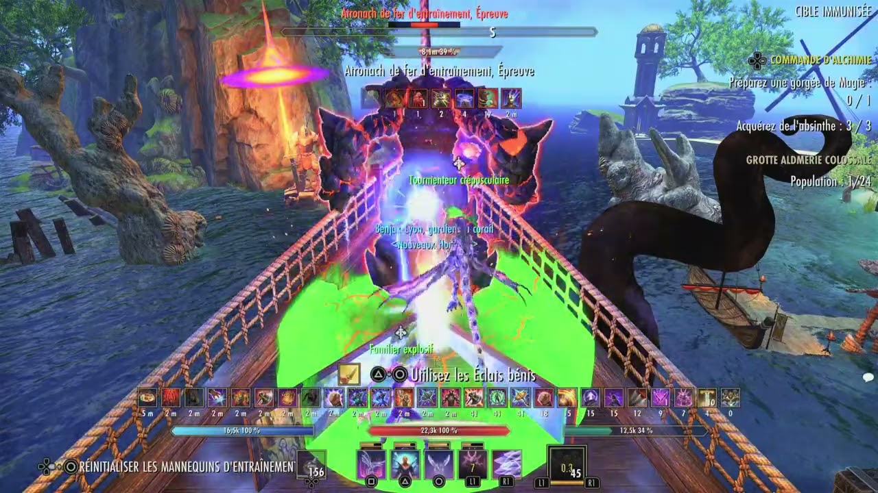 Eso 138k Build Sorcerer stamina stamsorc Dps PvE parse console U41