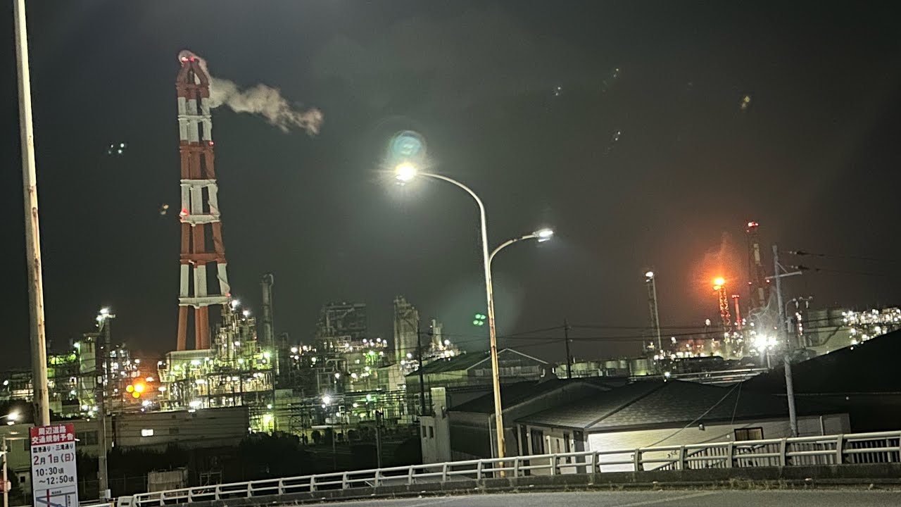 2026.1.13 四日市夜景ライブ 海山道陸橋 Yokkaichi Night View Live Miyama Road Overpass