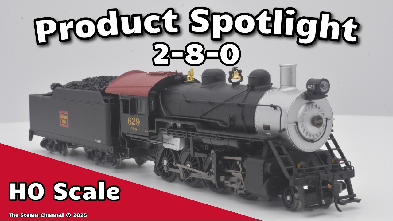 Broadway Limited's CB&Q 2-8-0 #629 &ndash; Can This HO Steamer Handle the Heat?
