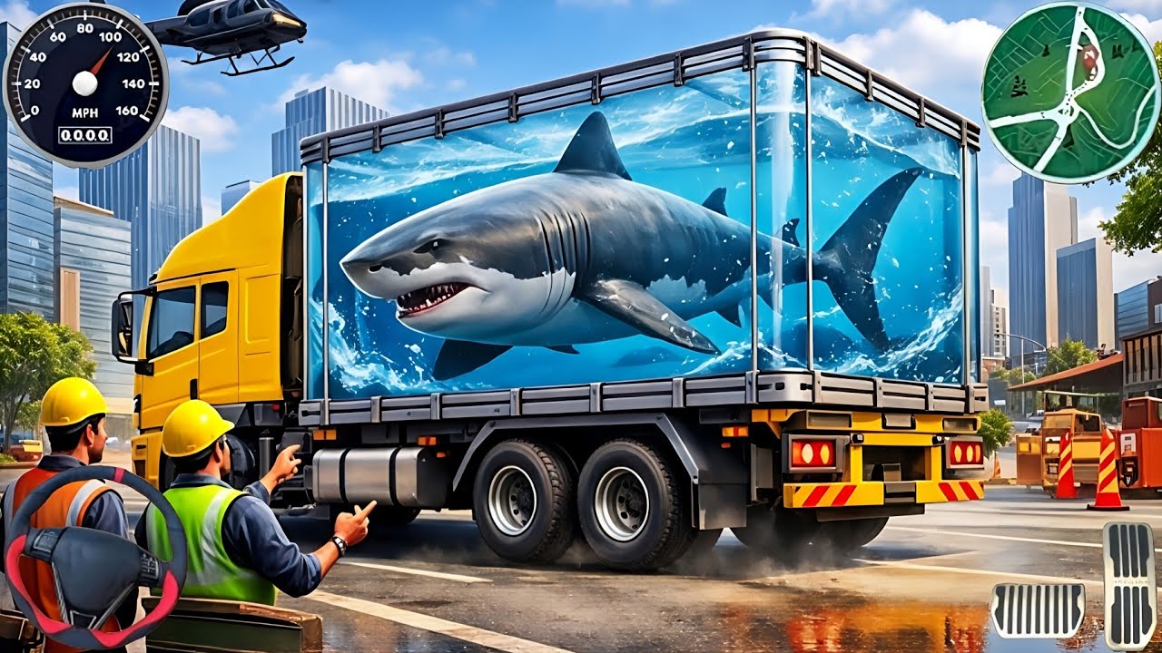 Animal Cargo Truck Transporting 3D - Animal Transport Truck Driving Game 2025 - Android Gameplay