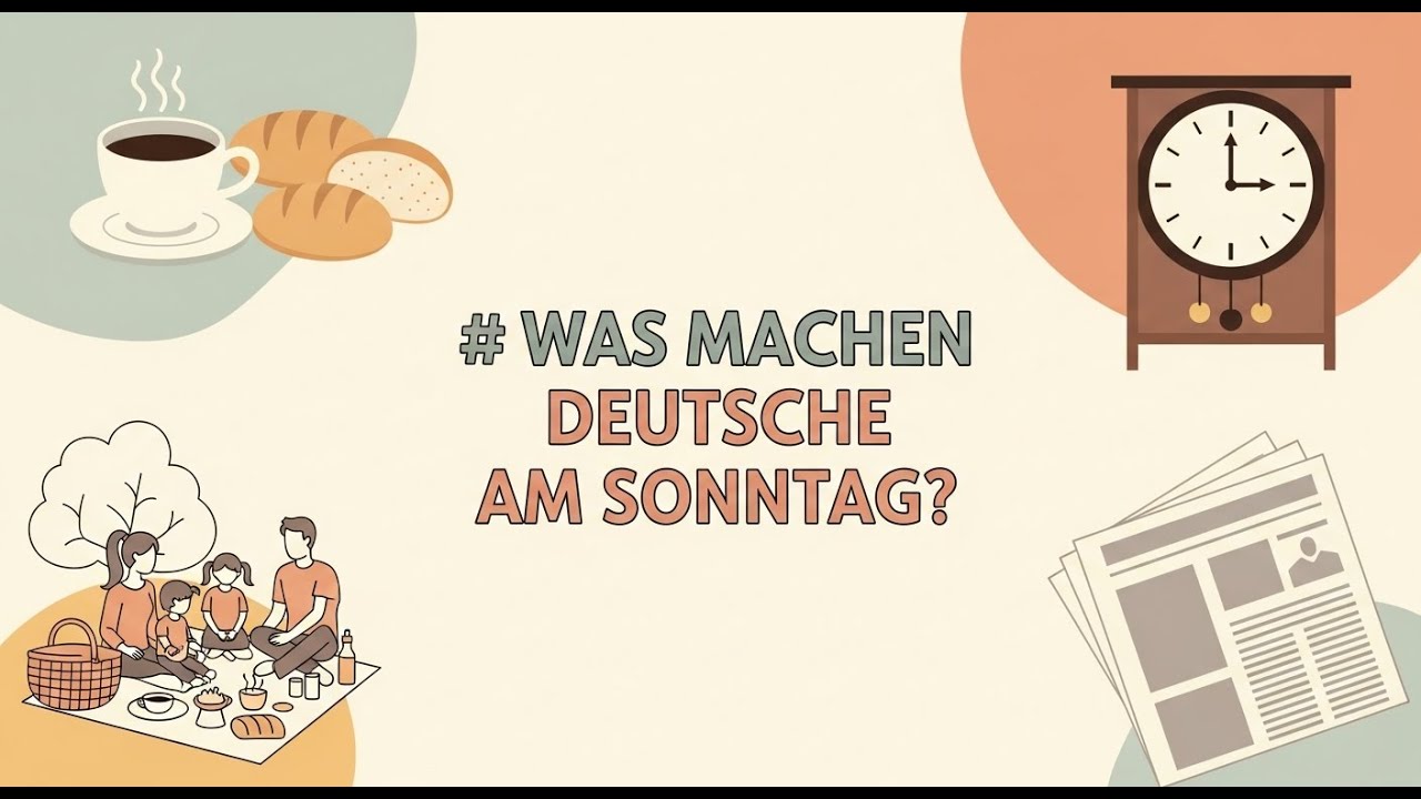 Why Sundays in Germany Are So Different ☕🥐 Easy German Listening #deutsch #languagelearning