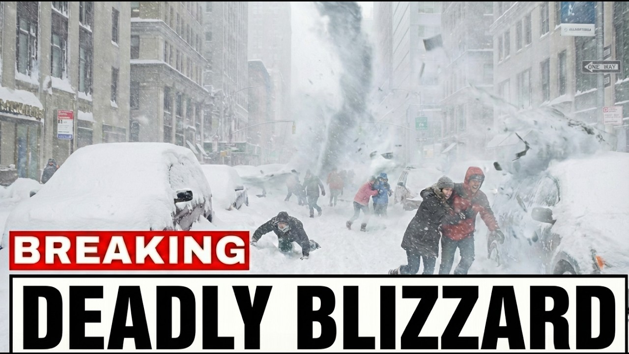 DEADLY Nor'easter Bomb Cyclone Is SLAMMING I-95 Corridor - HISTORICAL BLIZZARD