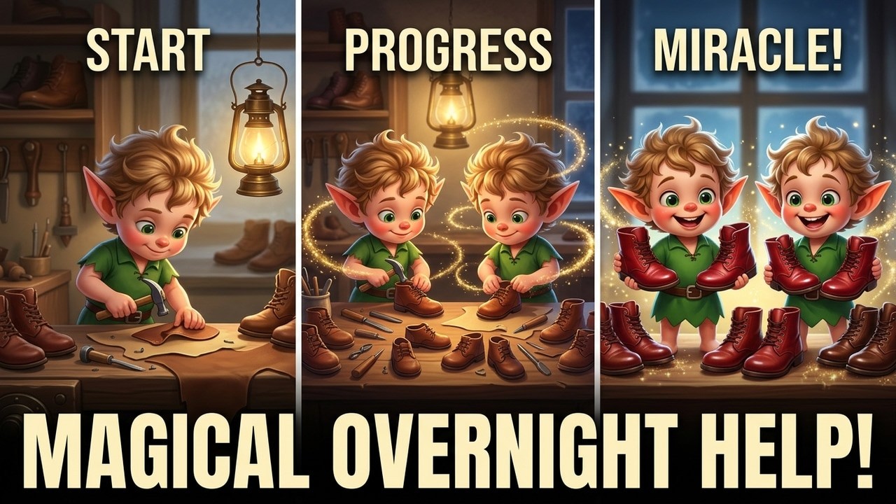 The Elves and the Shoemaker  Christmas Bedtime Story That Will Make You Cry 😭❤️