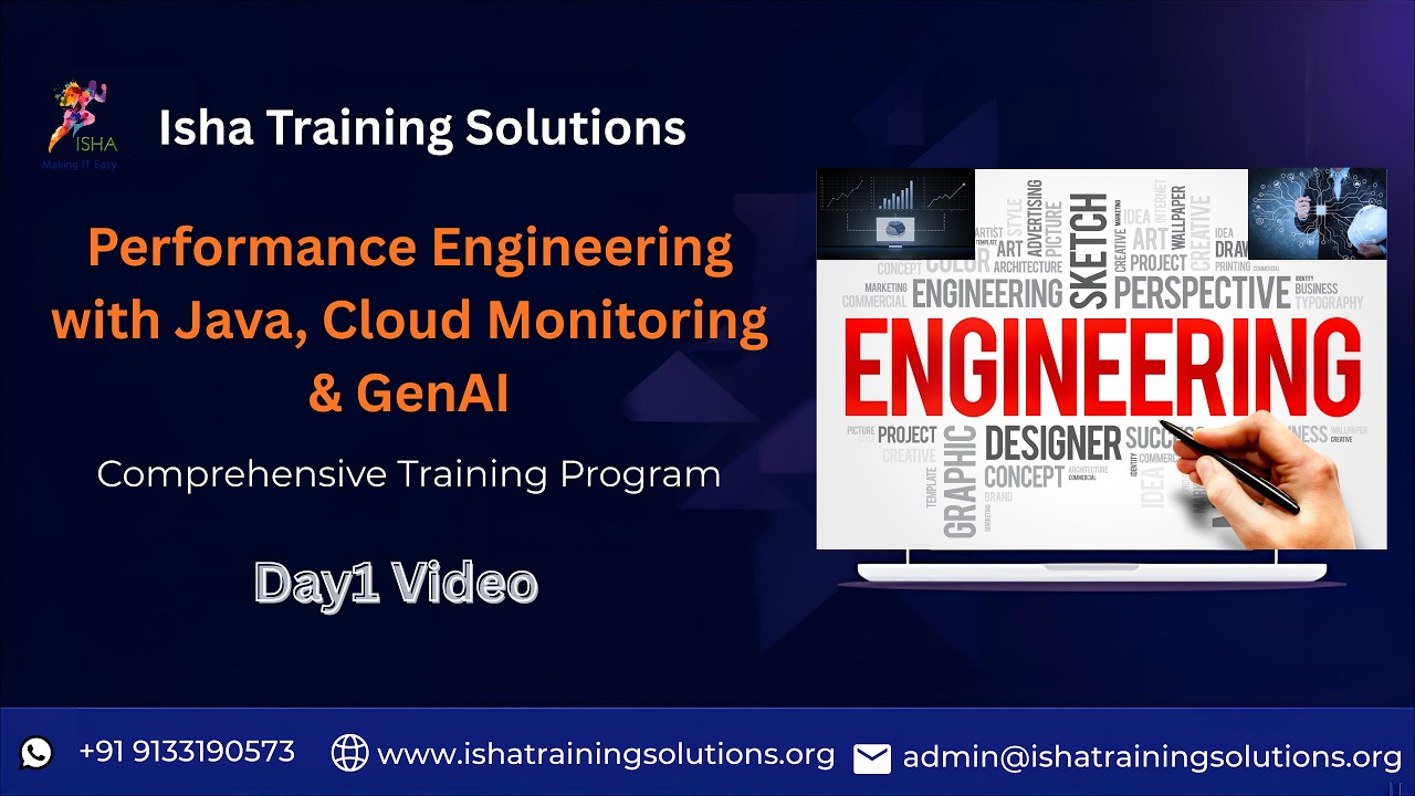 Performance Engineering Day1 On 4th Feb 2026.Pls contact or WhatsApp us on +91-9133190573 to enroll.