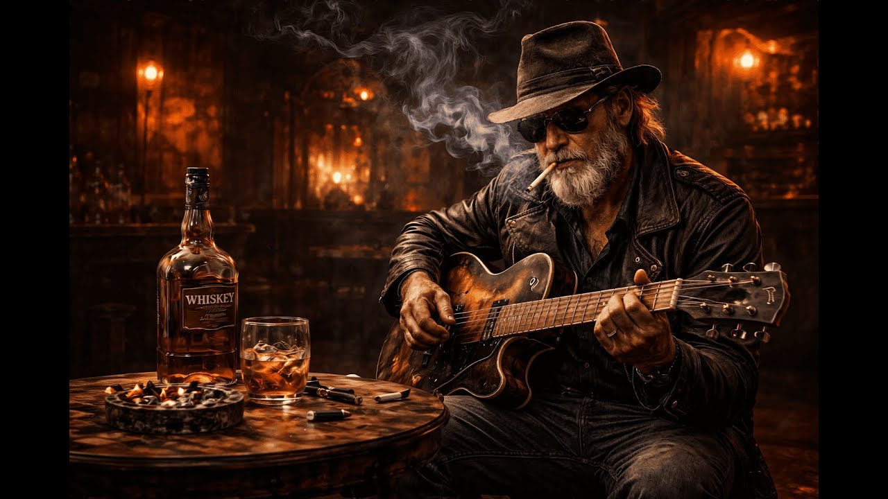 Brutal Midnight WhiskeyBlues | 50 BPM of Pure Raw Soul & Crying Electric Guitars