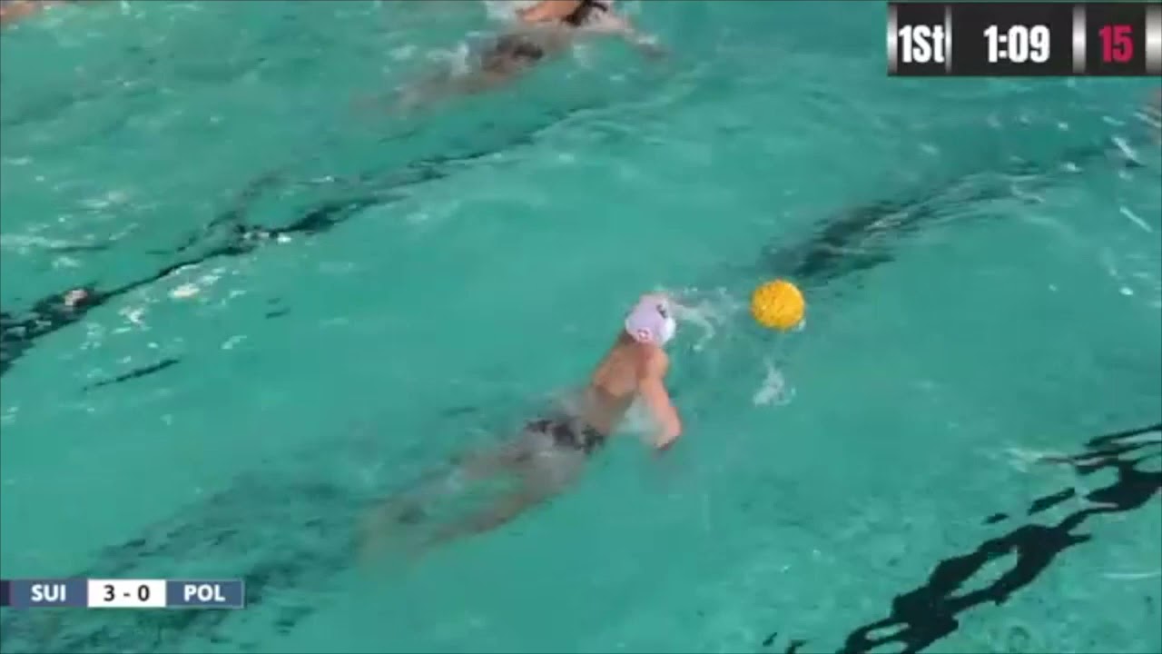Water-Polo : TQE U17 2021 - Groupe D : Suisse - Pologne (Match complet)
