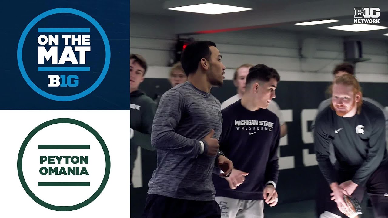 Peyton Omania Lets It Fly | Michigan State Wrestling | On The Mat