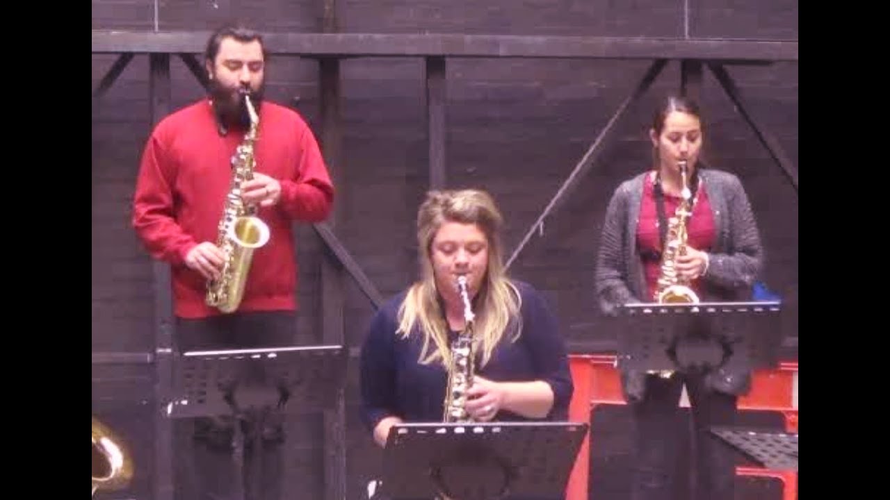 Where Spirits & Demons Dance - saxophone octet/nonet