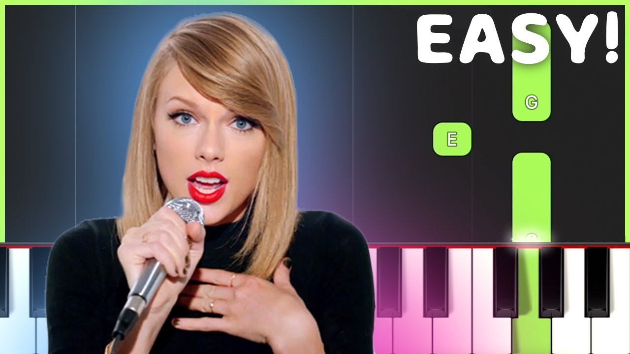 Sparks Fly - Taylor Swift | EASY Piano Tutorial