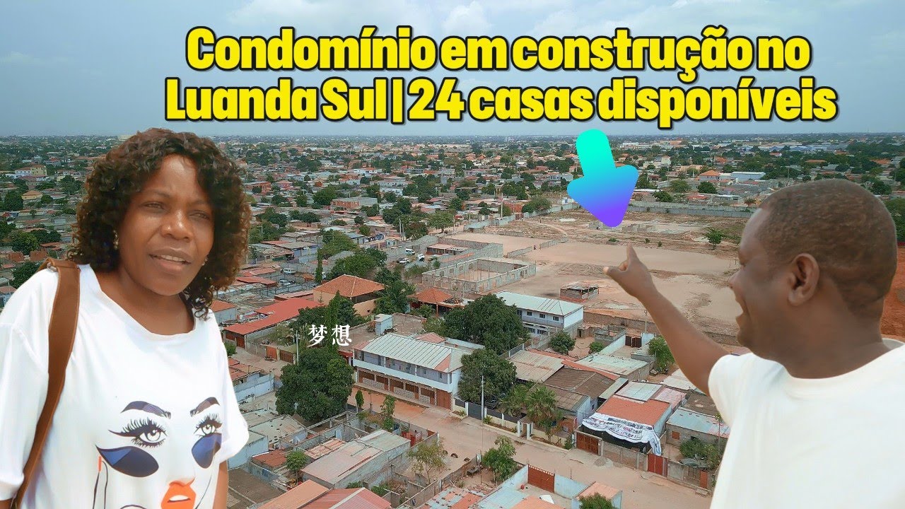 Condomínio novo em construção | 24 casas à venda no Luanda sul