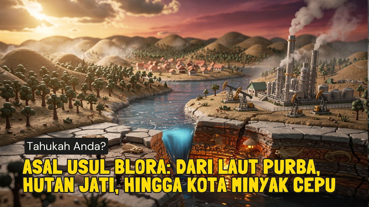Asal Usul Blora: Dari Laut Purba, Hutan Jati, hingga Kota Minyak Cepu,Fakta Unik,Sejarah Menarik