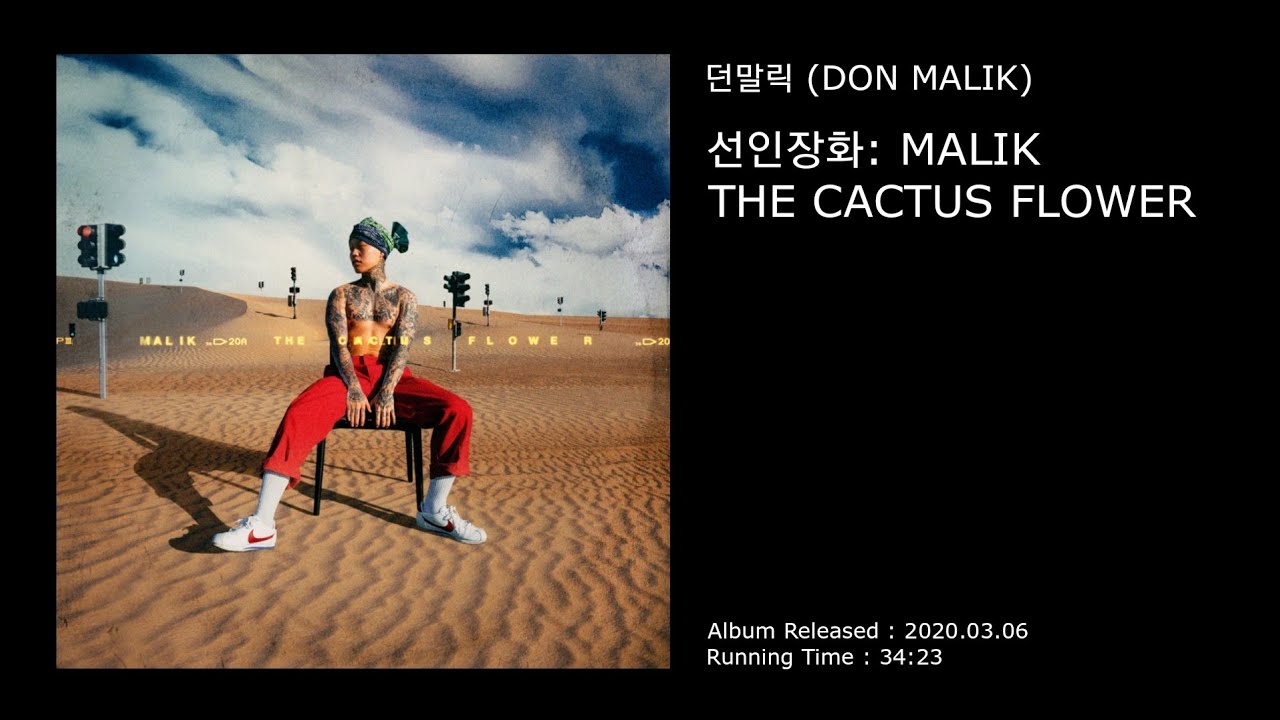 던말릭 (DON MALIK) - 선인장화: MALIK THE CACTUS FLOWER / 풀앨범 INST