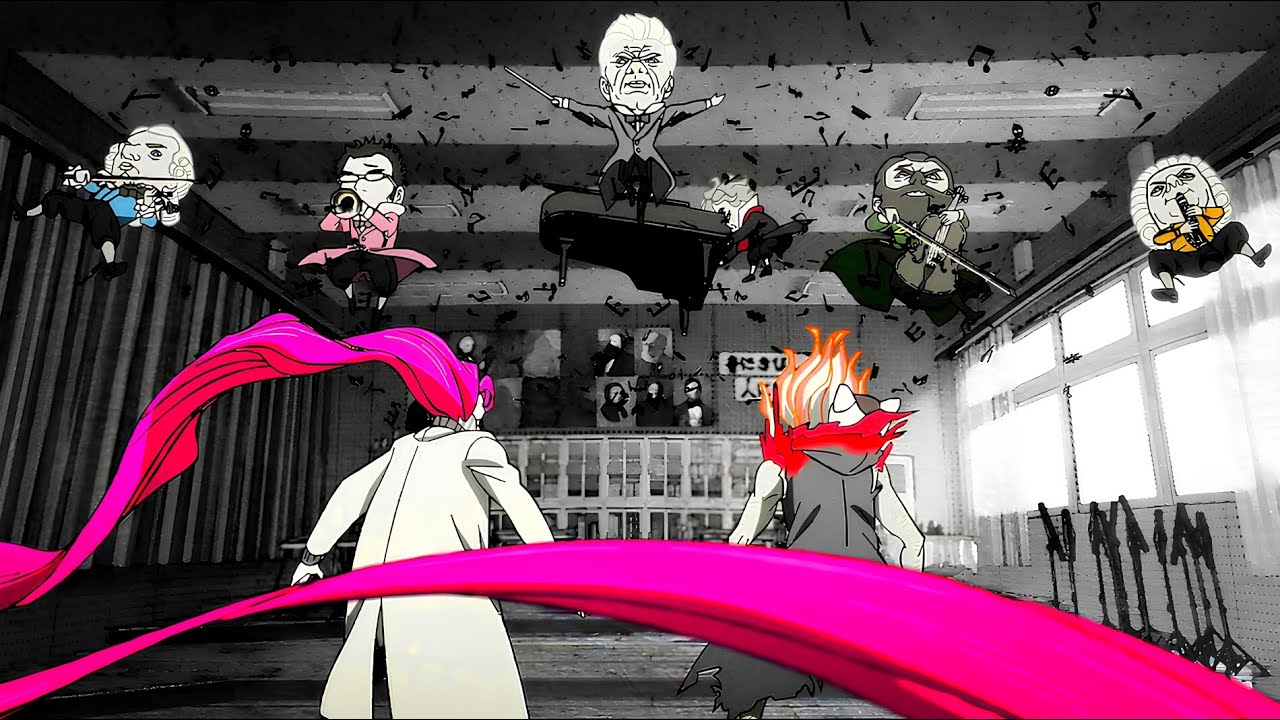 Okarun and Aira vs Music Room Portraits Full Fight「Dandadan Season 2  AMV」Cold