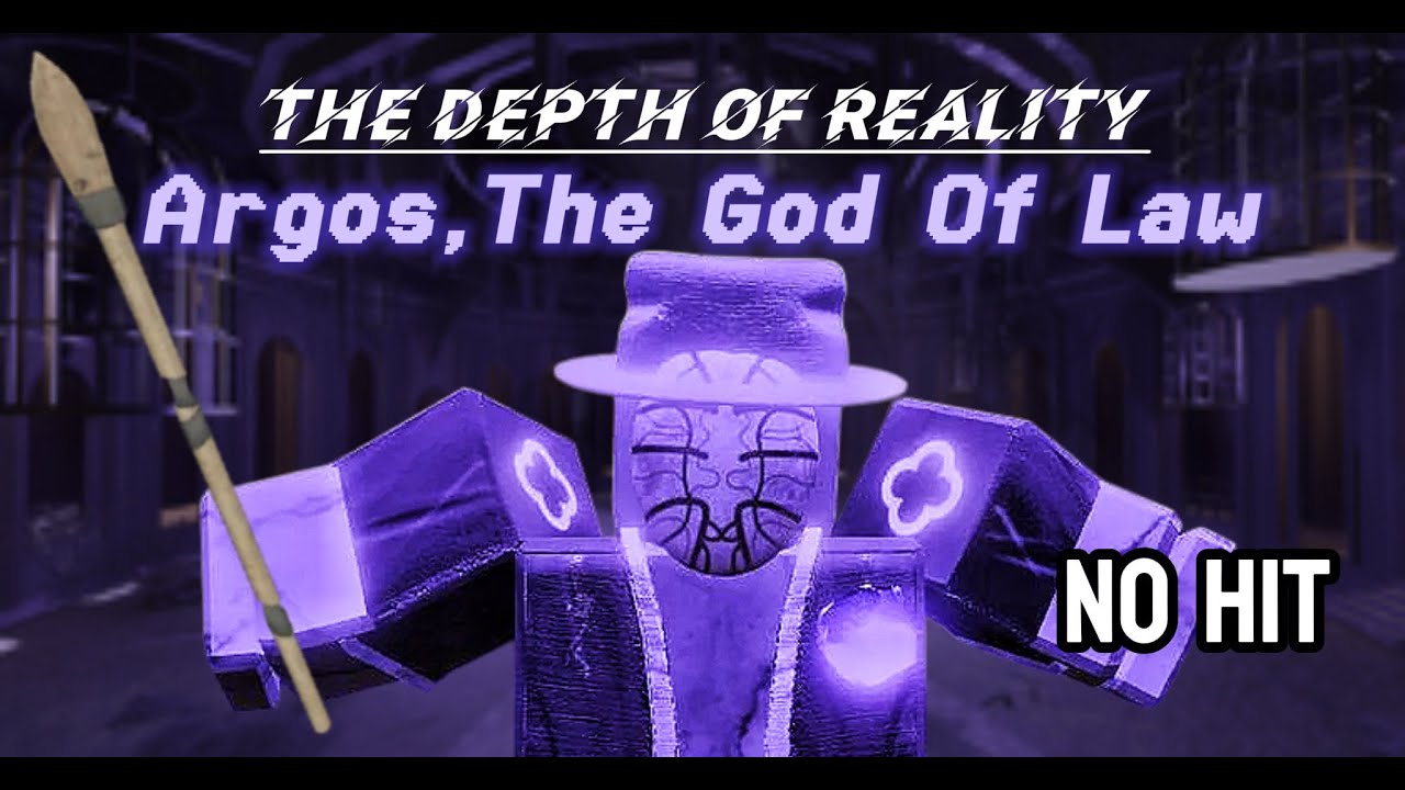 The Depth Of Reality | Argos Solo no hit and just use only wooden spear