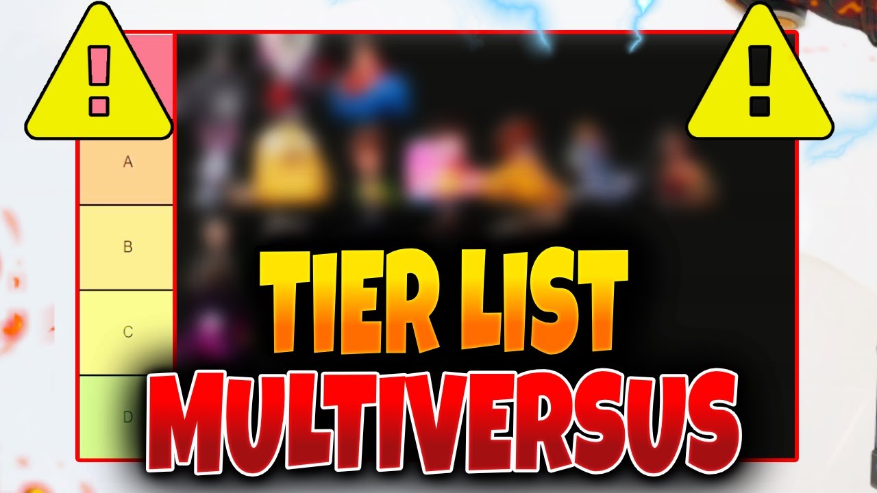 Tier List des Personnages Multiversus (Plus Cheaté au pire)