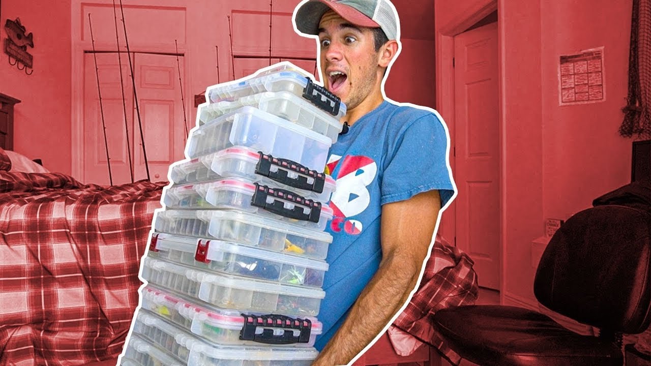 How Much Fishing Tackle Should You Have?! (Full Rod, Reel, and Tackle Arsenal)