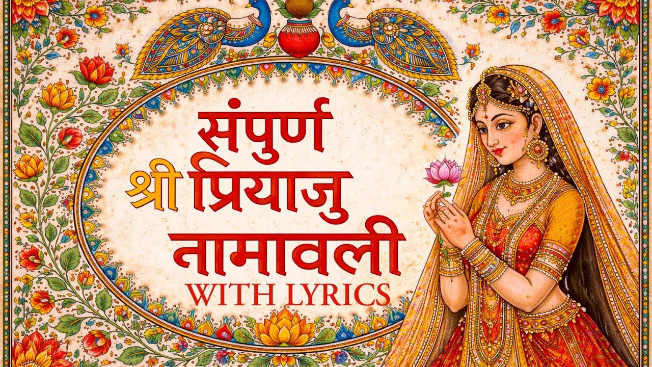 Shri Priyaju Namawali | Radha Rani Naam Jaap | Most Beautiful Vrindavan Bhajan