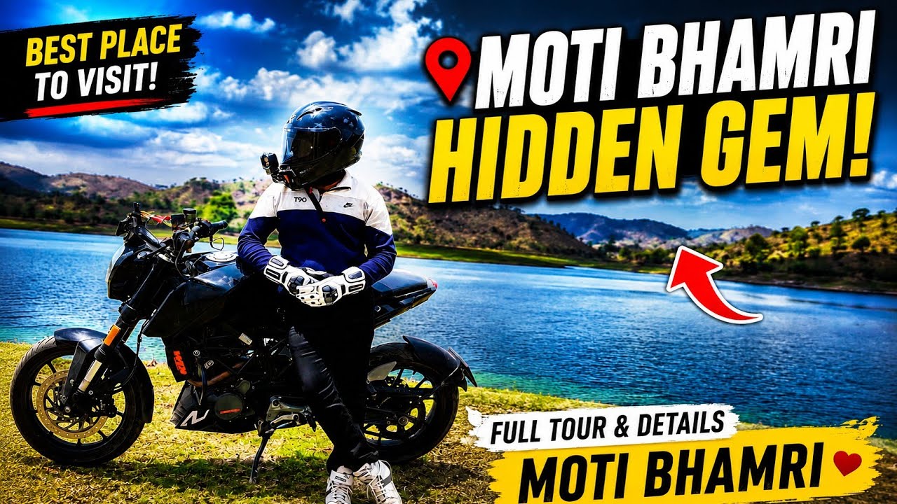 Moti Bhamri Hidden Gem | Best Bike Ride Destination in Gujarat 🏍️ | Full Tour & Details