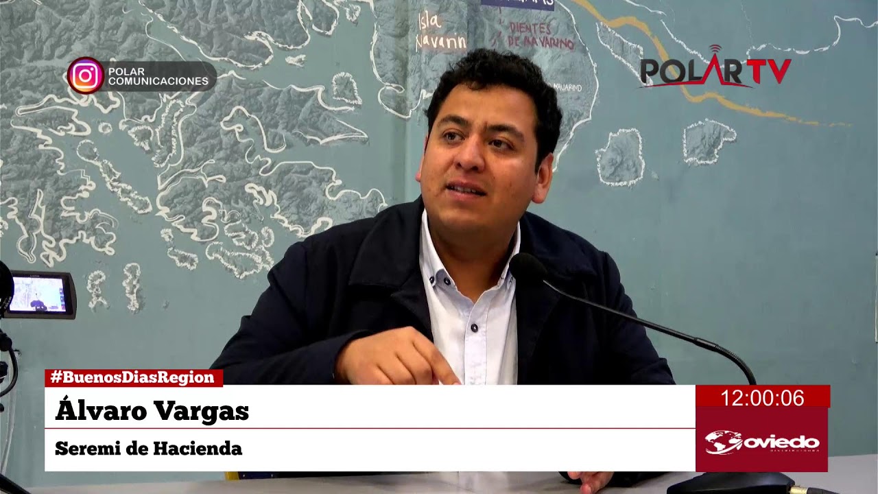 #BuenosDiasRegion Álvaro Vargas, Seremi de Hacienda