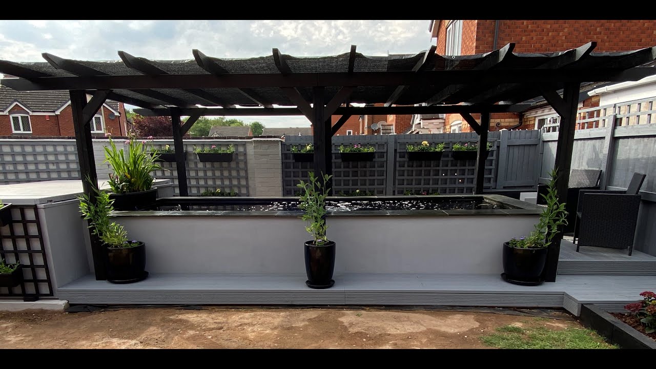 New Telford Koi Pond Part 27 - Koi Pond and Garden Progress Update
