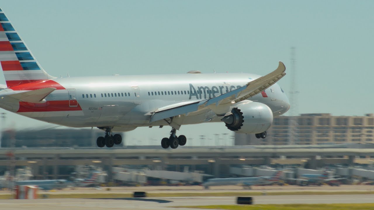 Sony FX-30 Test Footage - Plane Spotting at DFW (11-5-22)