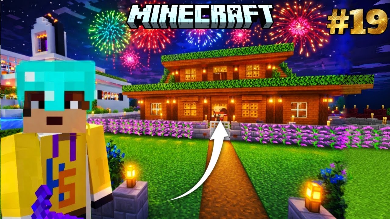 Minecraft Villager Shifting to New House 🏠 | Giving Villager a Job | Survival Series #19