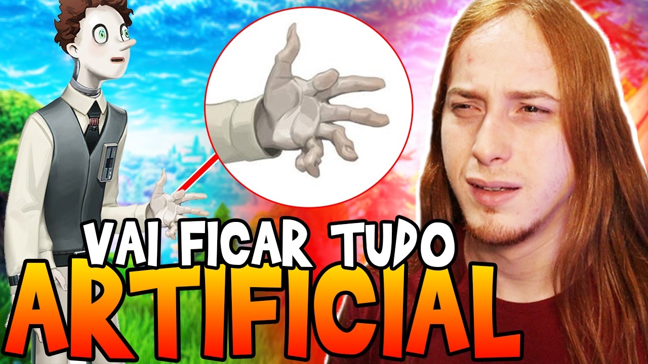 FORTNITE VAI COMEÇAR A FAZER SKINS DE IA?!