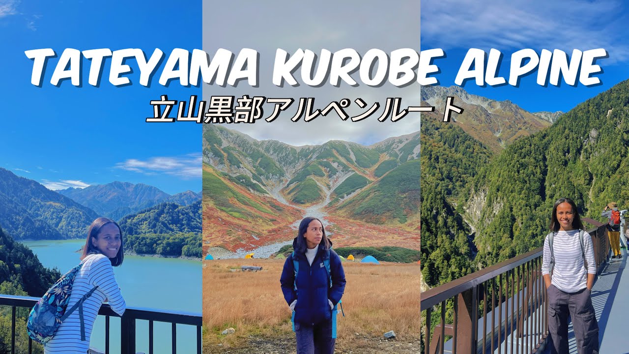 Sendirian ke Tateyama Kurobe Alpine Route & Solo Camping ⛺️ | STUNNING ALPS 🌋🏔️🇮🇩🇯🇵