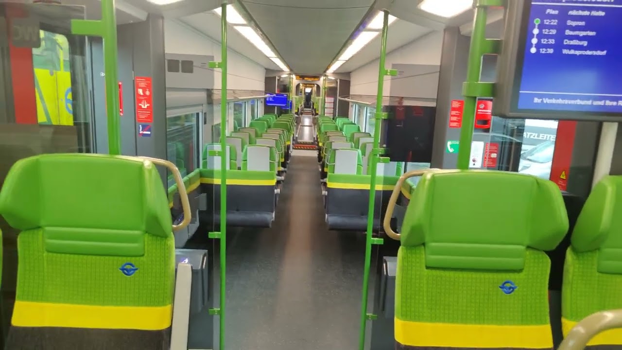 Inside the GySEV Siemens Desiro ML 
