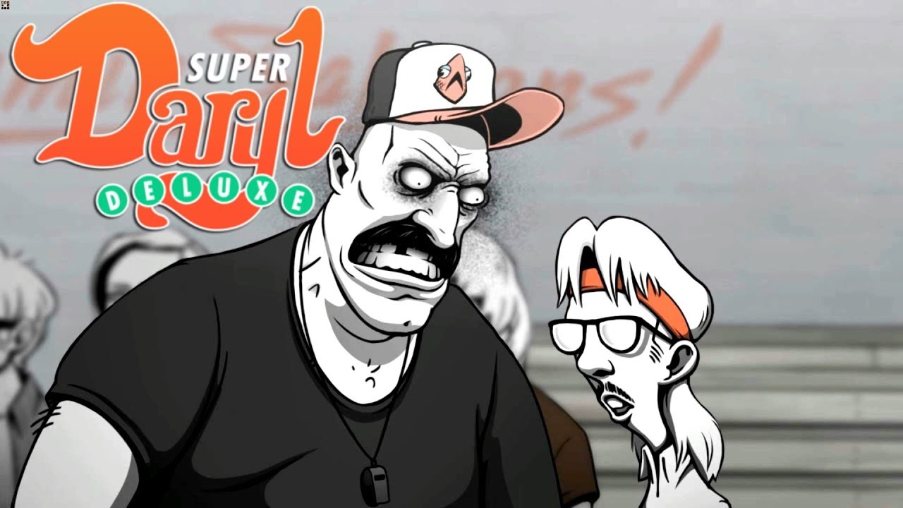 Super Daryl Deluxe - All Cinematic Cutscenes & Ending